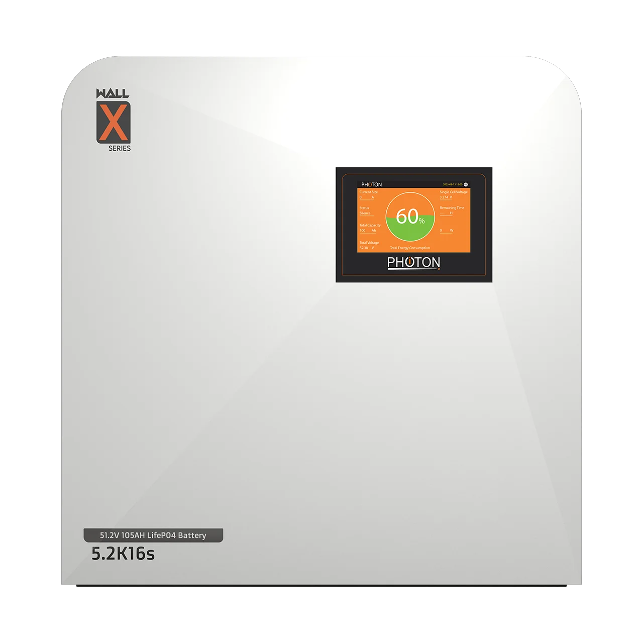 5KW 1 JFD 2.6K16S Wall X Series Lithium Battery 48(V)100(Ah) - Image 1